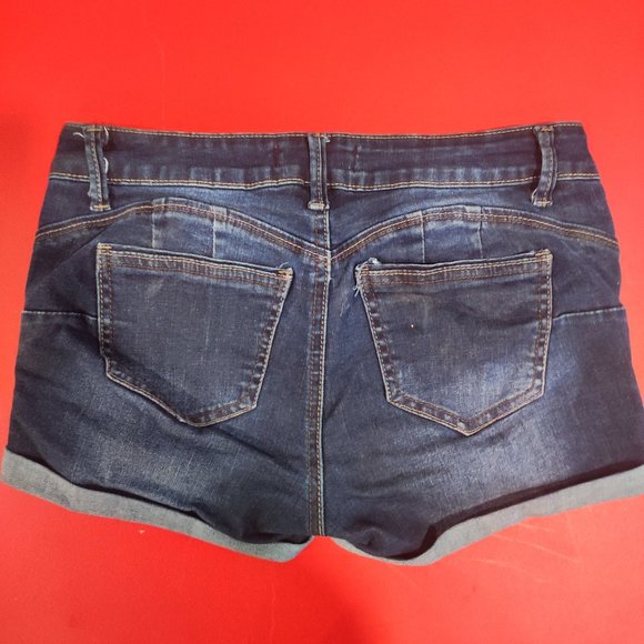 Wax Jean  jeans ripped short women's size S - Picture 2 of 4